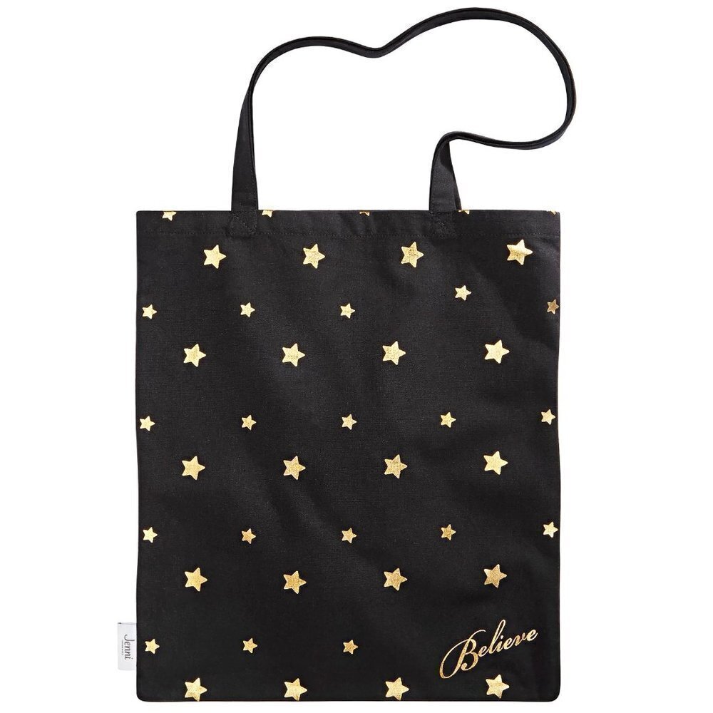 Jenni Jennifer Moore 100% Cotton Star Tote Bag 544